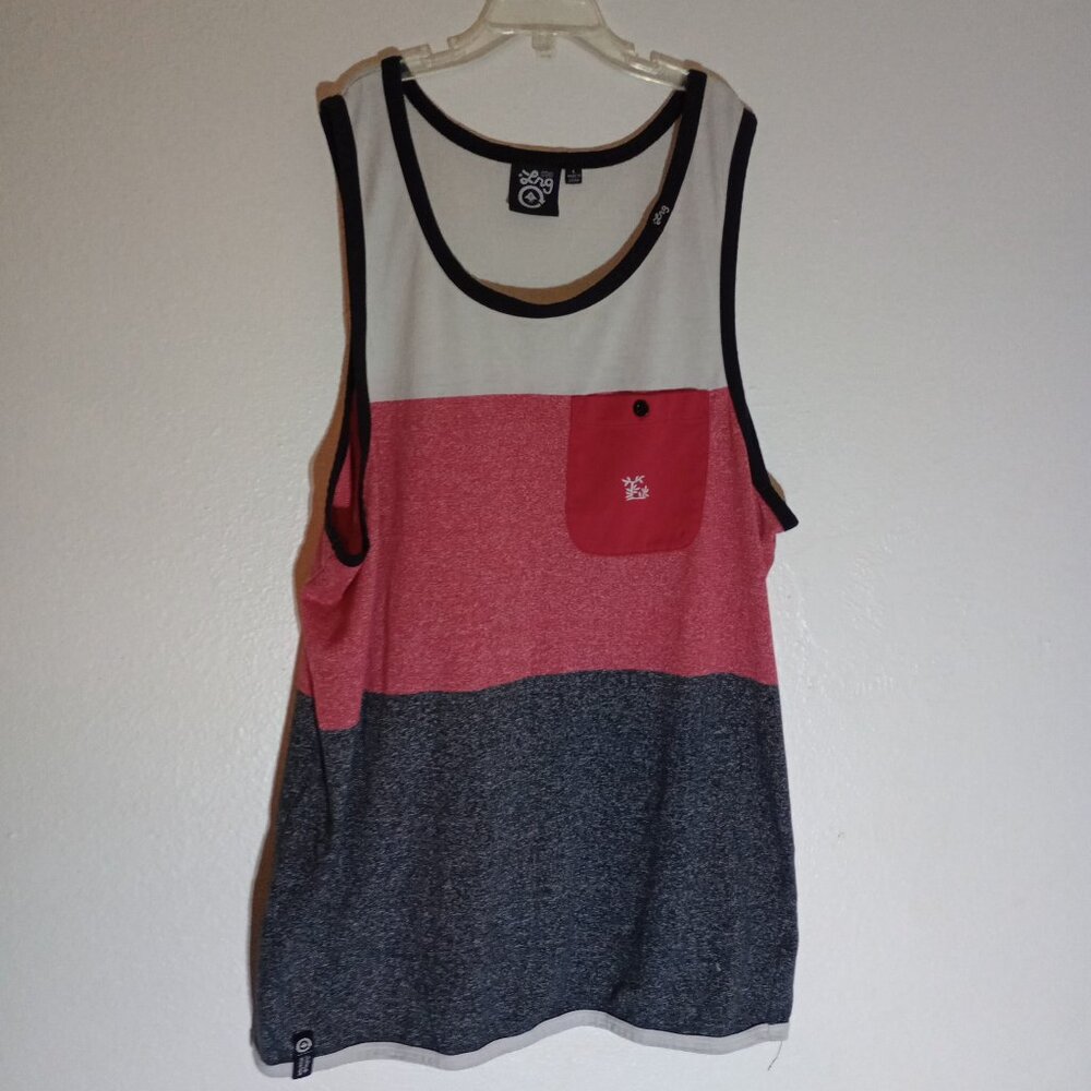 LRG Men's Tank top with Pocket - Size Large
